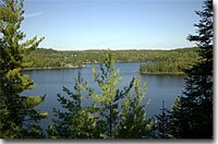 Bear Lake in the French River area of Ontario
